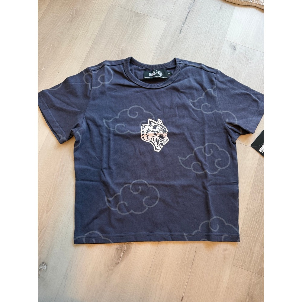 Darc Sport Naruto Floating Timeless Tee Storm Blue Wolves Akatsuki Small NEW